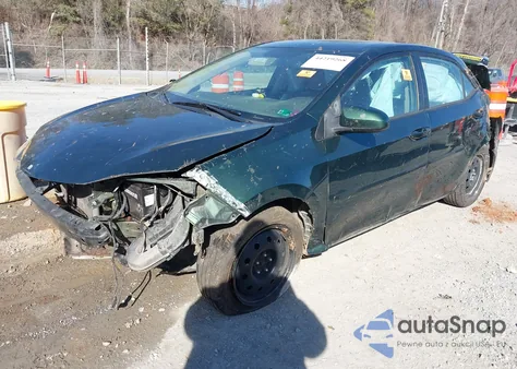 2014 Toyota Corolla Le из США, поврежденный, VIN 5YFBURHE5EP103719